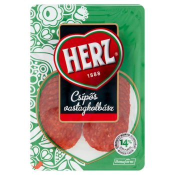 Herz Vastagkolbász csípős szel. 70g.