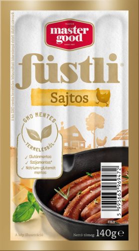 Sága Füstli virsli 140g Sajtos 