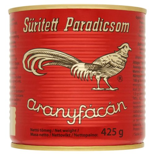 Aranyfácán sűrített paradicsom 28-30% konz. 425g