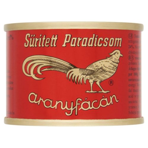 Aranyfácán sűrített paradicsom 22-24% konz. 70g