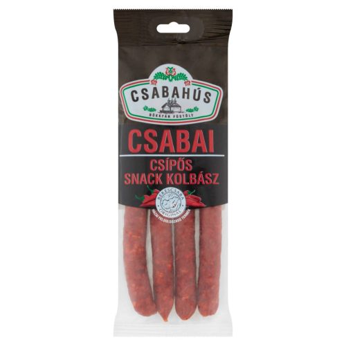 Csabahús Snack kolbász CSÍPŐS - 100g