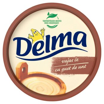 Delma tégelyes 450g vaj ízű