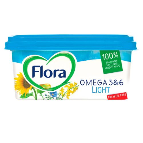 Flora tégelyes 400G LIGHT