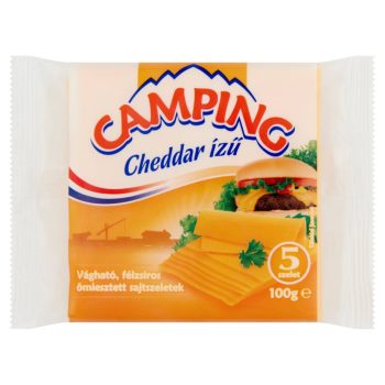 Camping Szeletelt 100g Cheddar 