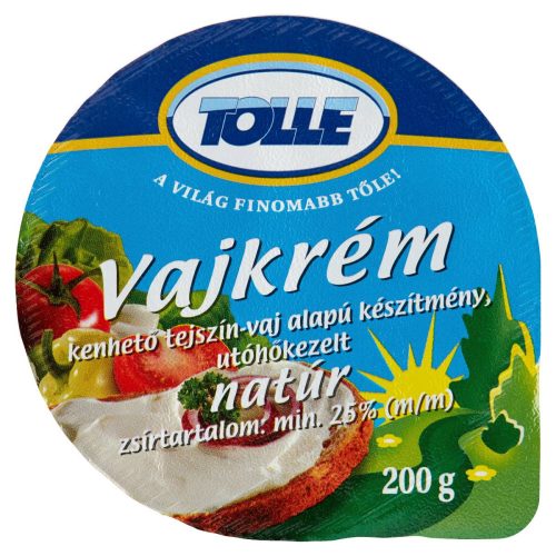 Tolle Vajkrém 25% natúr 200g