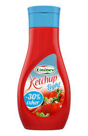 Univer Ketchup Light flakonos 460g