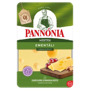 Pannónia Szeletelt 125g Mester Ementáli