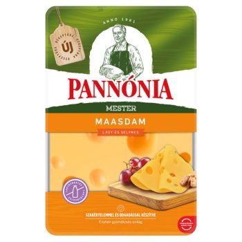 Pannónia Szeletelt 125g Maasdam