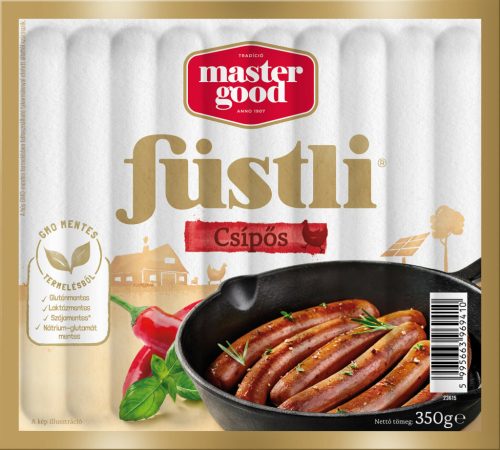 Sága Füstli virsli 350g Csípős 