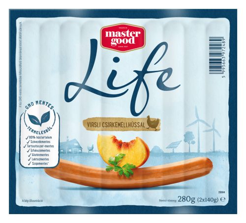 Sága LIFE virsli füstölt 280g