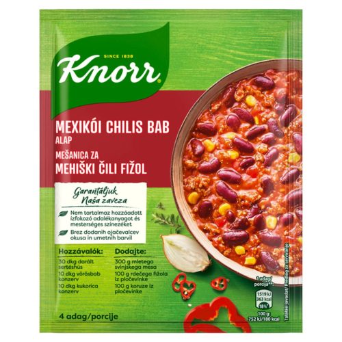 Knorr Raf. Mexikói chillis bab 50gr