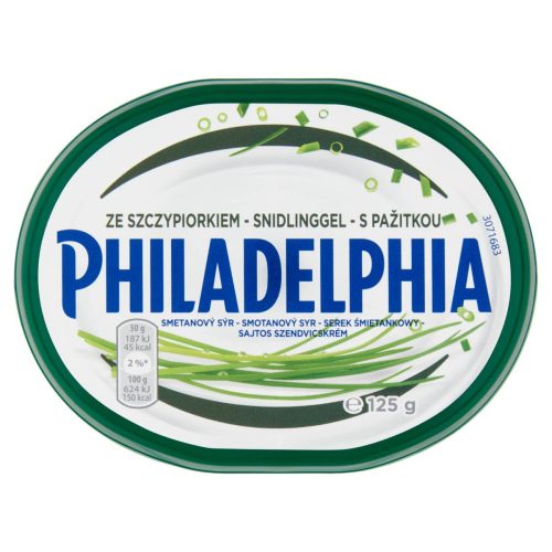 Philadelphia sajtos szendvicskrém snidlinges 125g