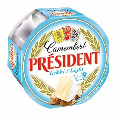 President Camembert 120g Zsírszegény