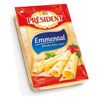 President szeletelt Emmental 100g
