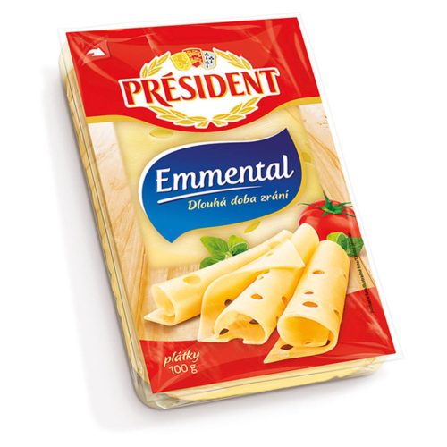 President szeletelt Emmental 100g
