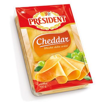 President szeletelt Cheddar 100gr