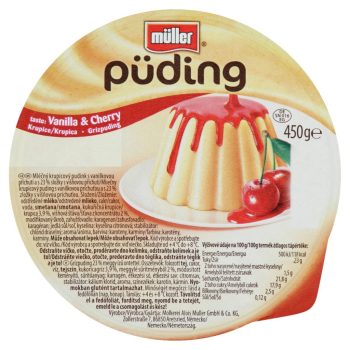 Müller Puding Grízes Meggy öntet 450g