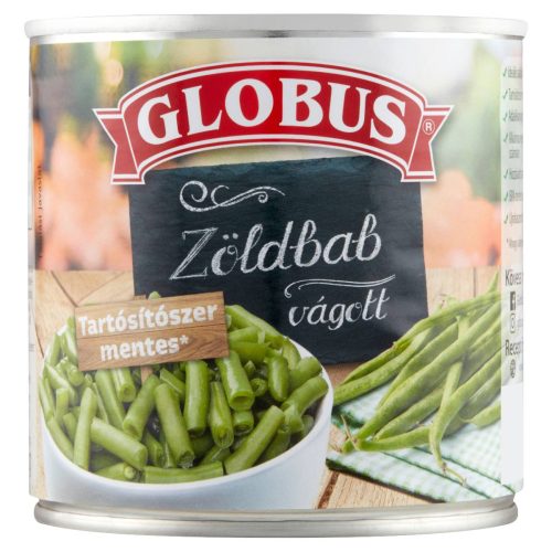 Globus Zöldbab vágott 400g 