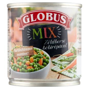Globus zsenge zöldborsó bébirépával 200g