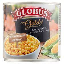 Globus Gold morzsolt csemege kukorica  340g