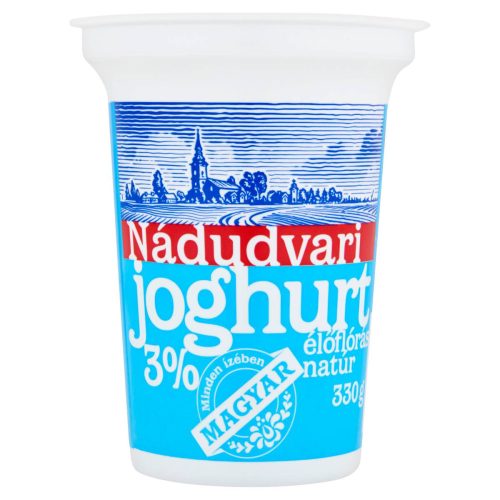 Nádudvar Joghurt Natúr 3% 330g