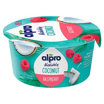 Alpro Kókuszgurt 120g Málnás