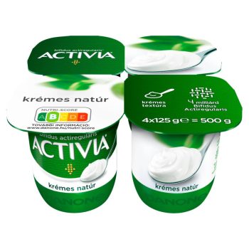 Danone Activia 4x125g KRÉMES natúr