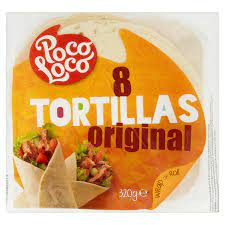 Poco Loco Tortilla 320g Lágy 