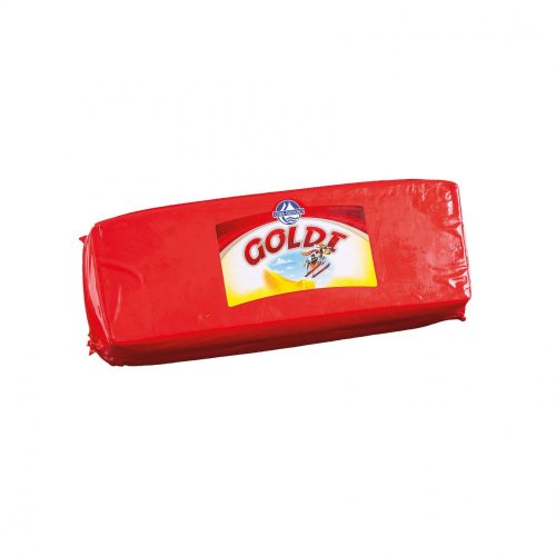 Goldi Blokk sajtkészítmény 45% ~3kg FÜSTÖLT