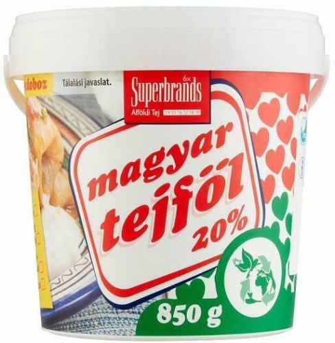 Magyar tejföl 20% 850g 