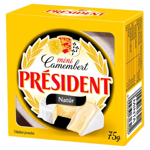 President Camembert 75g mini natúr