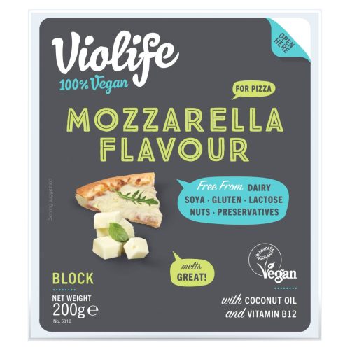 Violife Mozzarella tömb 200g pizzához