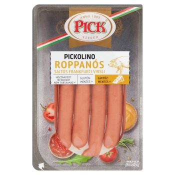 Pick Pickolino roppanós virsli 300g SAJTOS Laktment