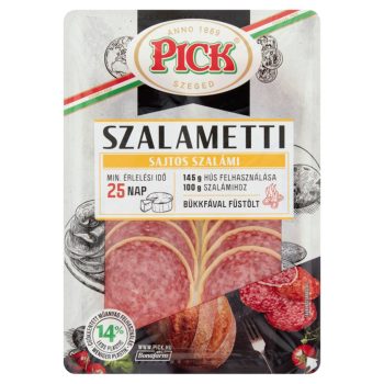 Pick Szalametti Szalámi szvg. Sajtos 60g 