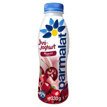 Parmalat ivójoghurt 330g meggyes