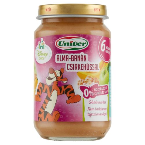 Univer Bébiétel 163g alma-banán csirkével