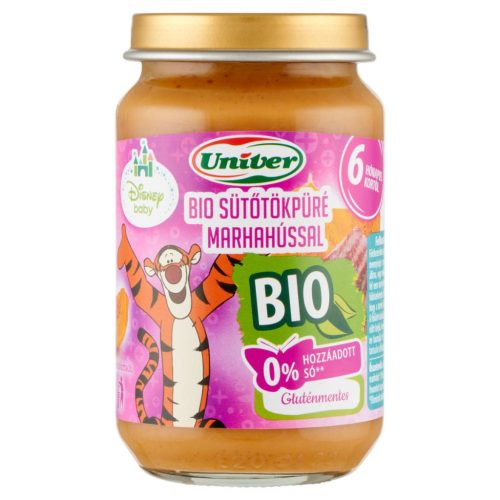 Univer Bébiétel 163g sütőtök marhával