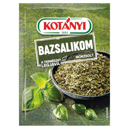 Kotányi bazsalikom 9g morzsolt