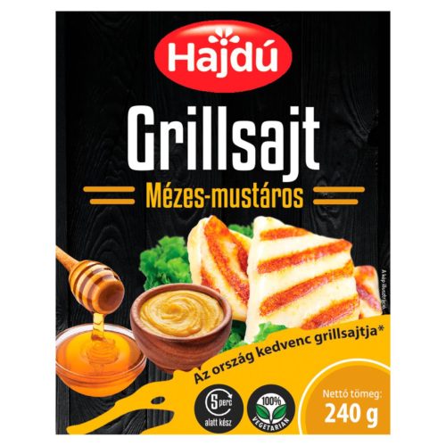 Hajdú Grillsajt 240g Mézes-mustáros