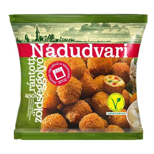 Nádudvari fagy. Zöldséggolyók rántott 450g