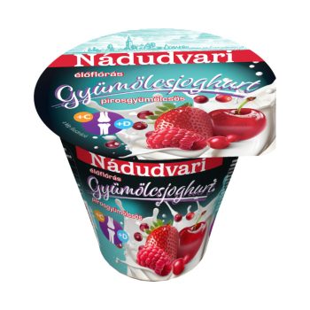 Nádudvar "G.M." joghurt D-vit. 125g epres