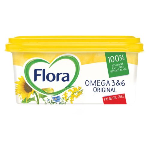 Flora tégelyes 400G Pálmaolajmentes