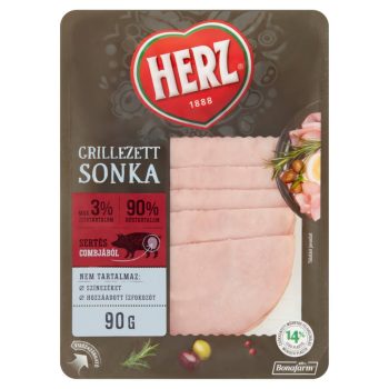 Herz 90g szel. vg.  Grillezett sonka