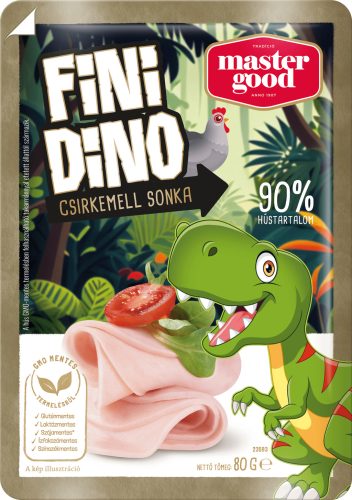 Sága Fini Dino Csirkemell 80g sonka