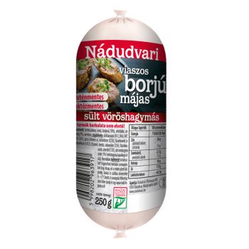Nádudvar Viaszos Májas 250g borjú sülthagymás