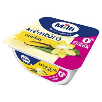Milli krémtúró 90g Cukormentes Vaníliás