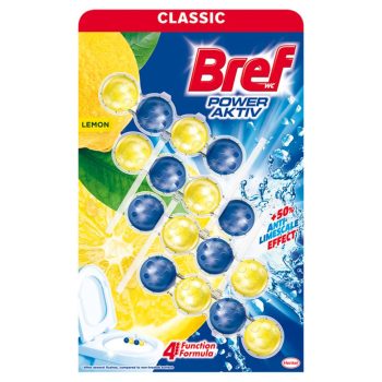 Bref WC golyó 4x50g Lemon