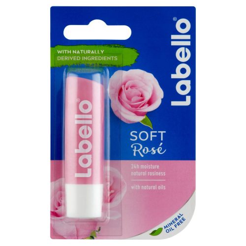 Labello Soft Rosé ajakápoló  4,8g