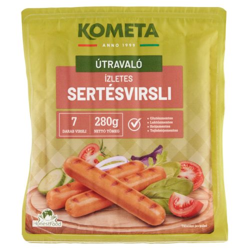 Kométa Útravaló Ízletes sertésvirsli  280g