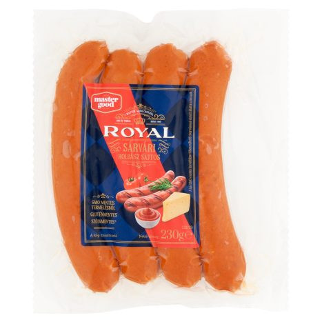 Sága Royal Sárvári kolbász 230g sajtos